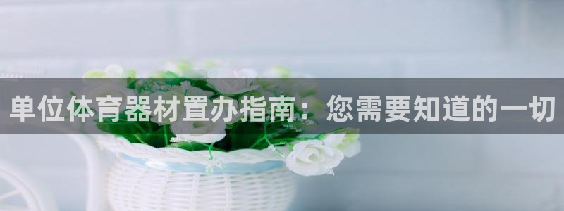 尊龙网站注册站注册：单位体育器材置办指南：您需要知道