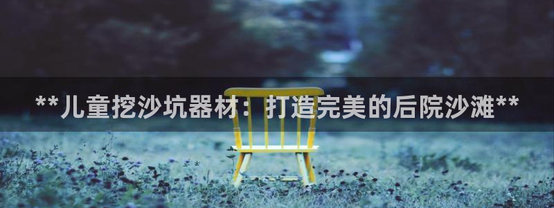 尊龙体育正规么：**儿童挖沙坑器材：打造完美的后院沙