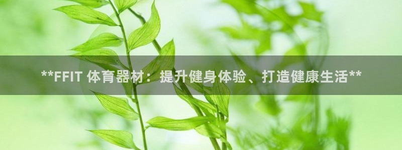 尊龙凯时产品系列：**FFIT 体育器材：提升健身体验、打造