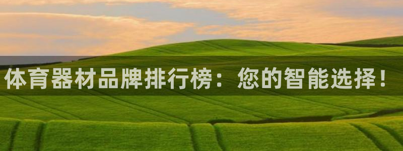 凯时官网app下载官方网站：体育器材品牌排行榜：您的